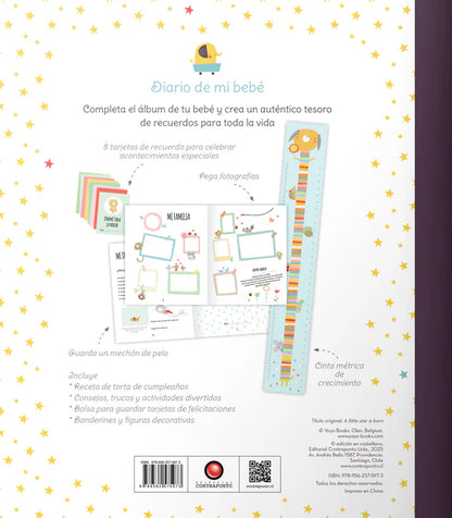 LIBRO DIARIO DE MI BEBÉ