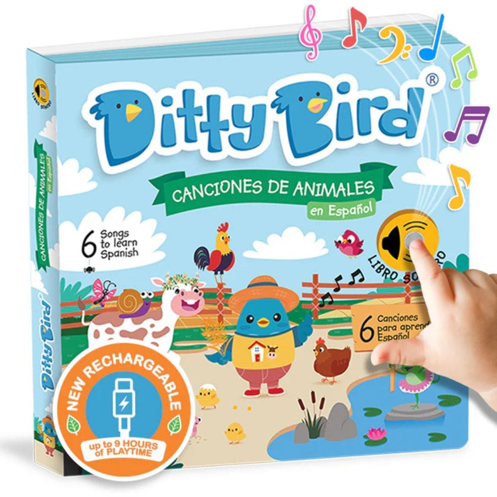 Libro Musical Canciones de Animales en Español