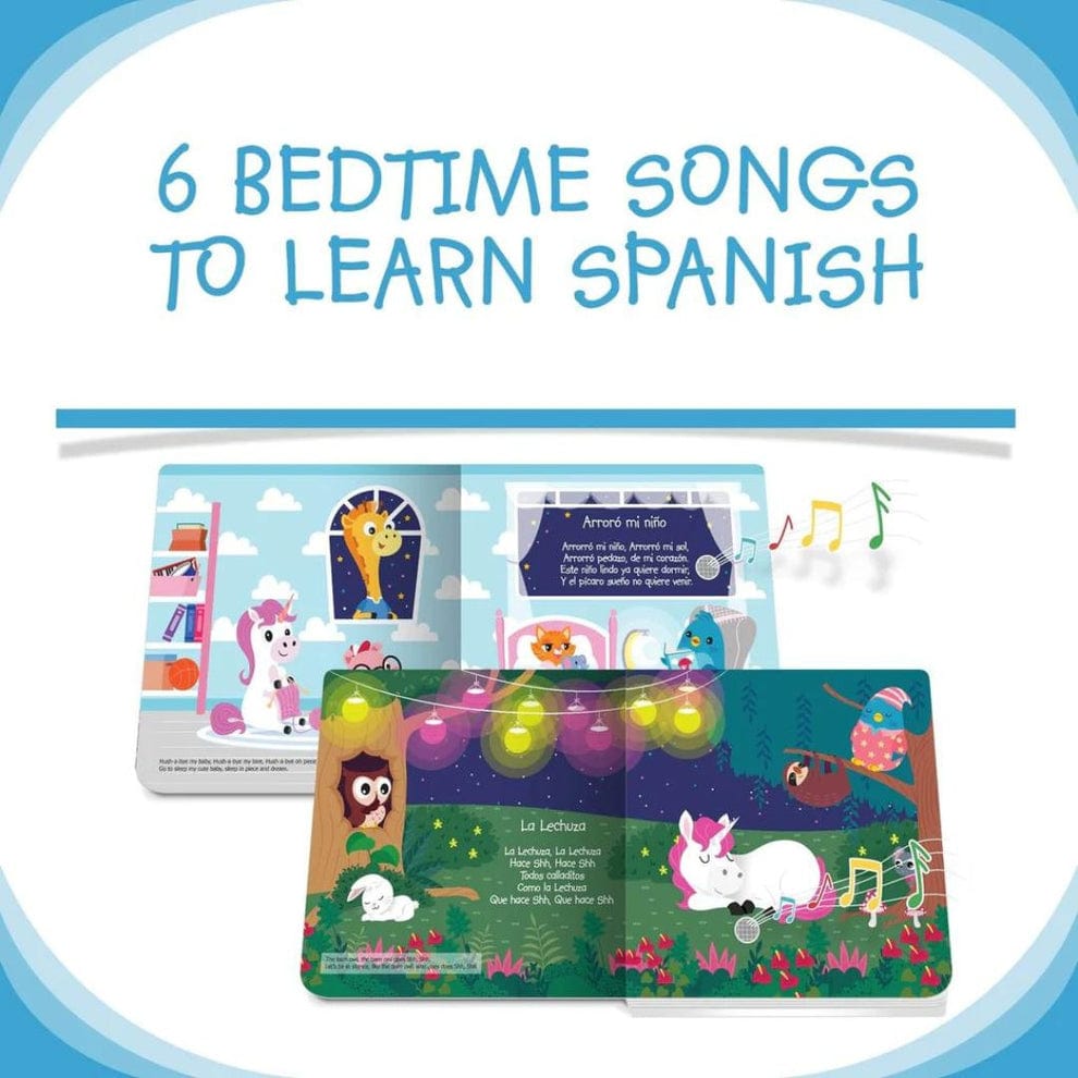 Libro Musical Canciones de Cuna en Español