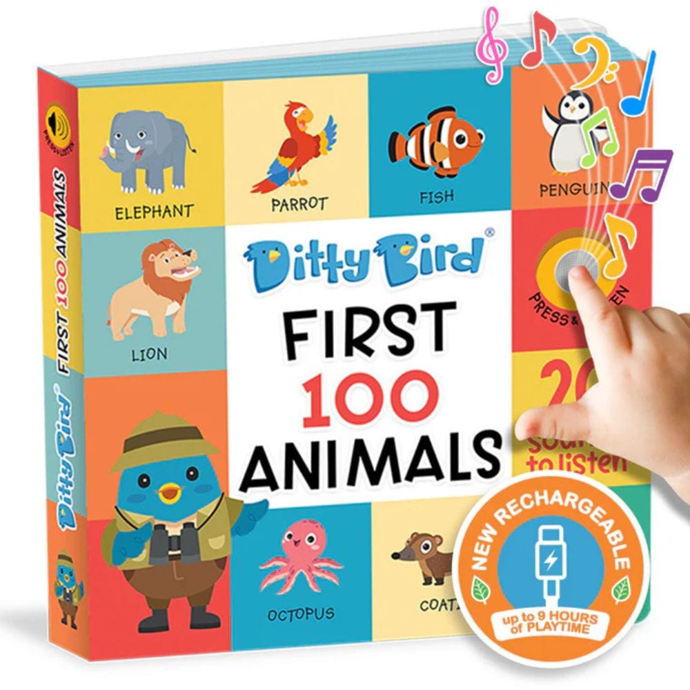 Libro con Sonido First 100 Animals