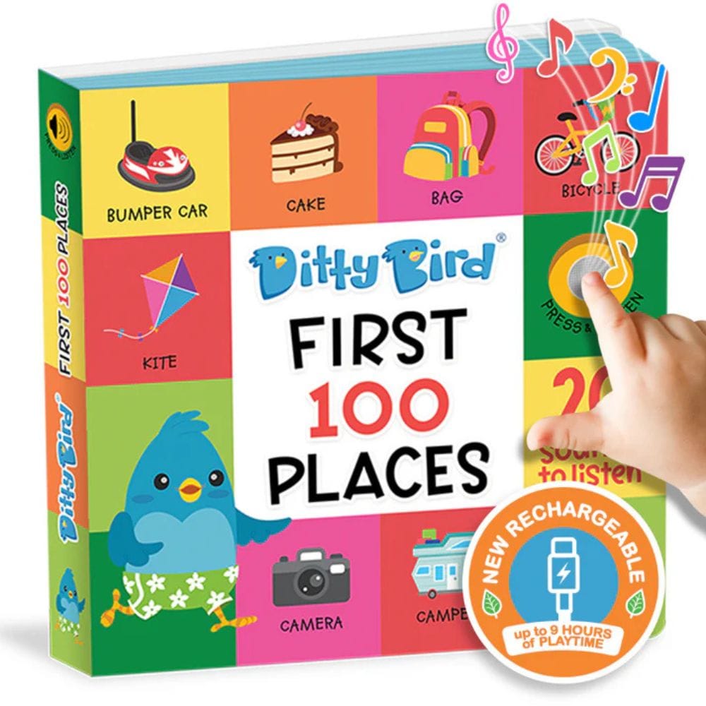 Libro con Sonido First 100 Places