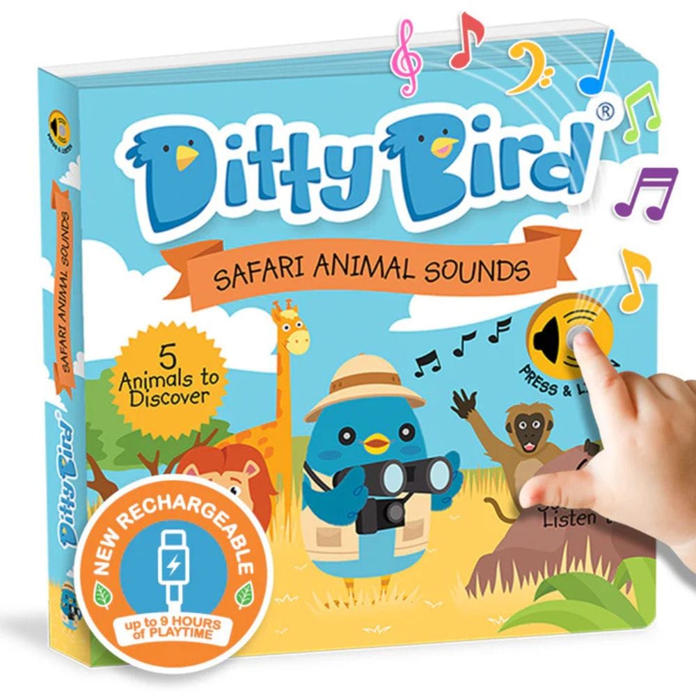 Libro con Sonido Animales del Safari