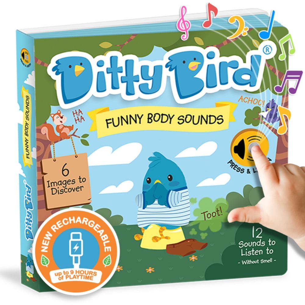 Libro con Sonido Funny Body Sounds