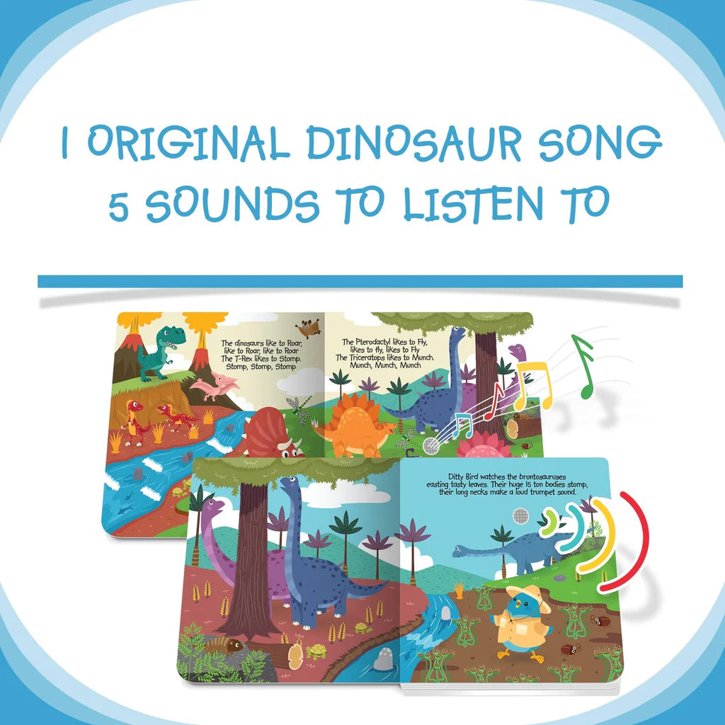 LIBRO CON SONIDO DINOSAURIOS