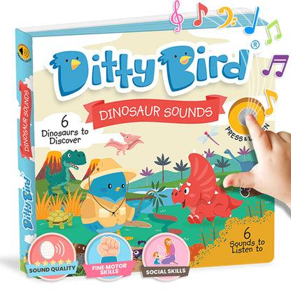 LIBRO CON SONIDO DINOSAURIOS