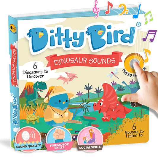 LIBRO CON SONIDO DINOSAURIOS