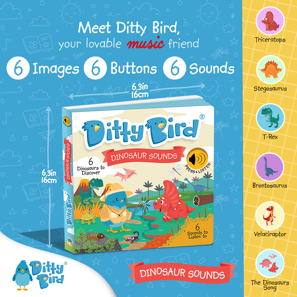 LIBRO CON SONIDO DINOSAURIOS