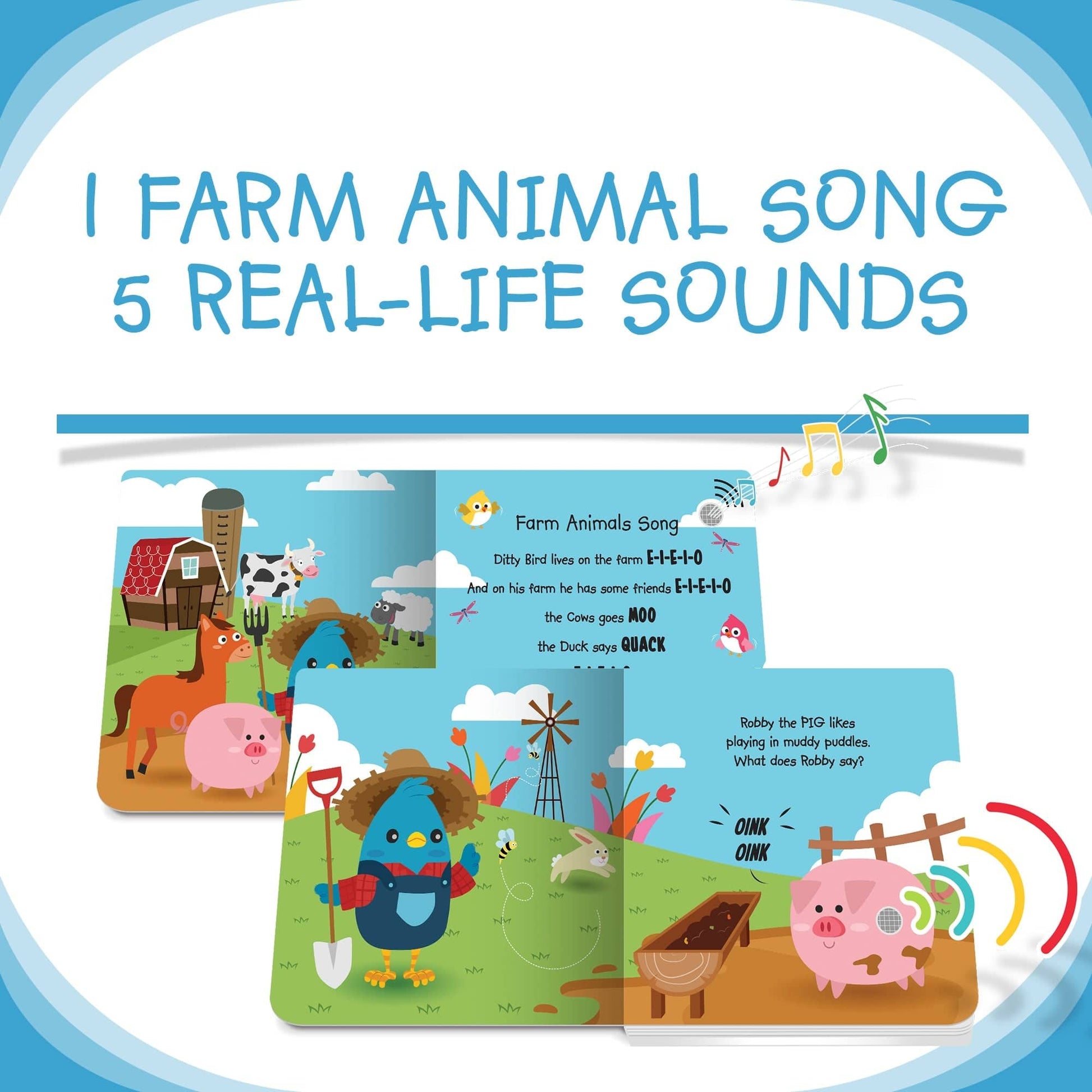 Libro con Sonido Animales de la Granja