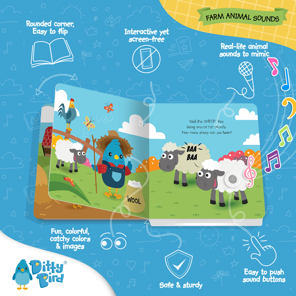 Libro con Sonido Animales de la Granja
