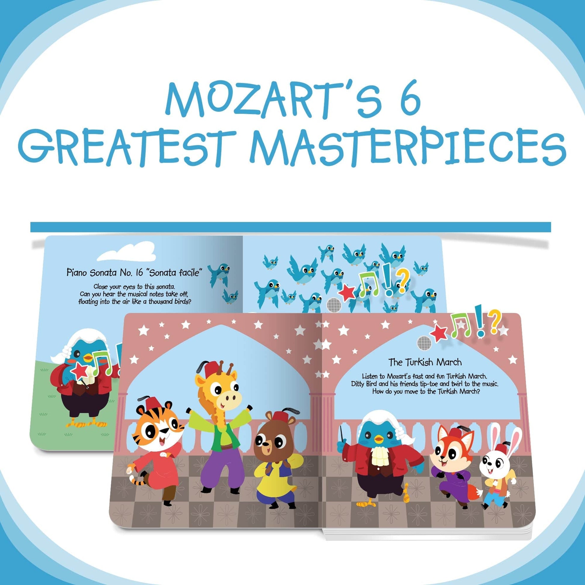 Libro Musical Música de Mozart