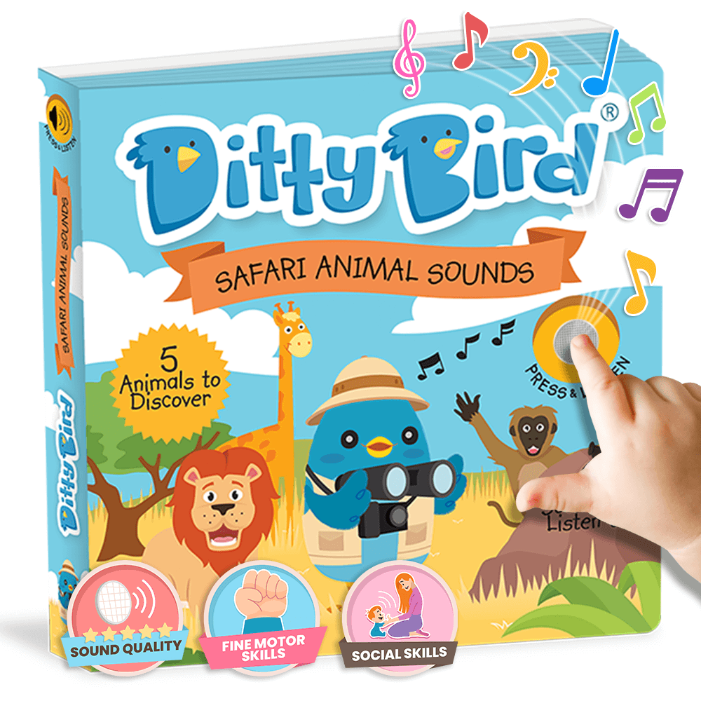 Libro con Sonido Animales del Safari