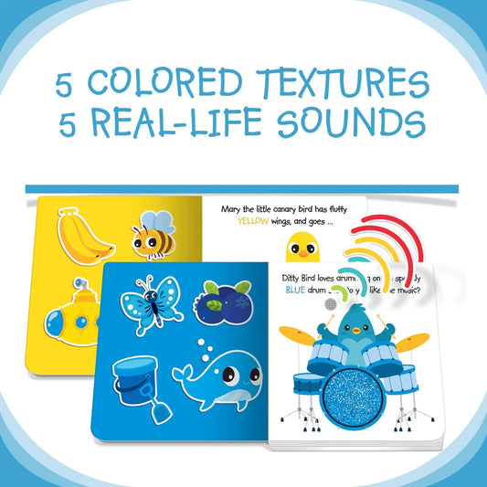 LIBRO CON SONIDO TOUCH THE COLORS