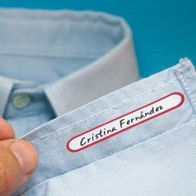 Etiquetas para Ropa Escribe y Plancha