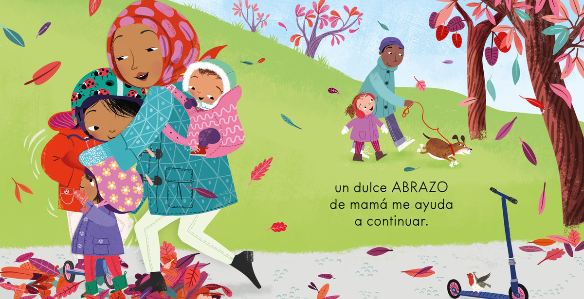 Libro Los Abrazos de Mamá — interior