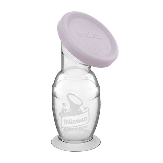 GEN 2, SET DE RECOLECTOR DE LECHE DE SILICONA MAS TAPA - 100ML LAVENDER