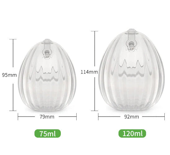 SHELL RECOLECTORA DE LECHE MANOS LIBRES - 120ml - 1PC