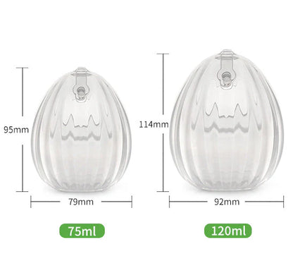 SHELL RECOLECTORA DE LECHE MANOS LIBRES - 120ml - 1PC