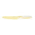Cuchillo para niños KiddiKutter color Lemon Cream — corta comida, no dedos