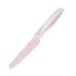 Cuchillo infantil KiddiKutter Rose Sorbet, hoja de acero inoxidable con dientes redondeados