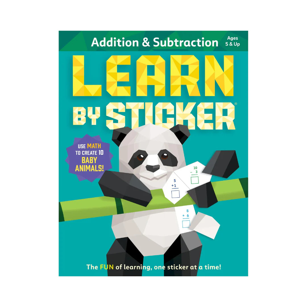 LEARN BY STICKER ADDITION AND SUBTRACTION