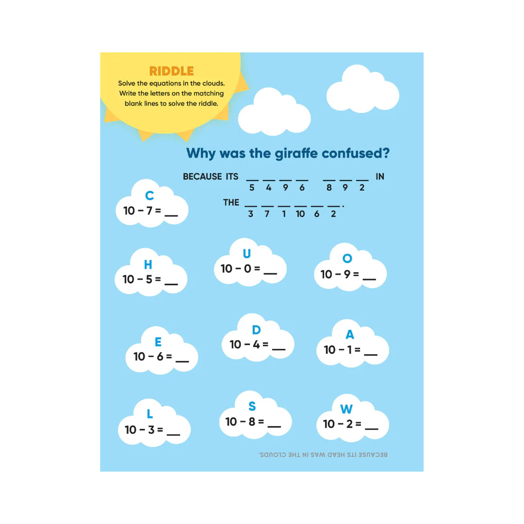 LEARN BY STICKER ADDITION AND SUBTRACTION