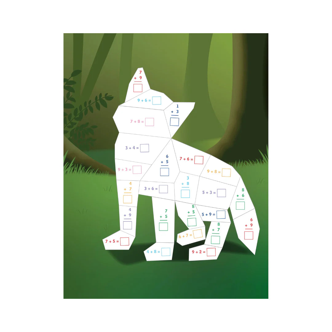 LEARN BY STICKER ADDITION AND SUBTRACTION
