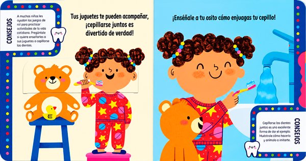 Libro ¡Hora de Cepillarse los Dientes! — interior