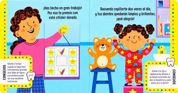 Libro ¡Hora de Cepillarse los Dientes! — interior