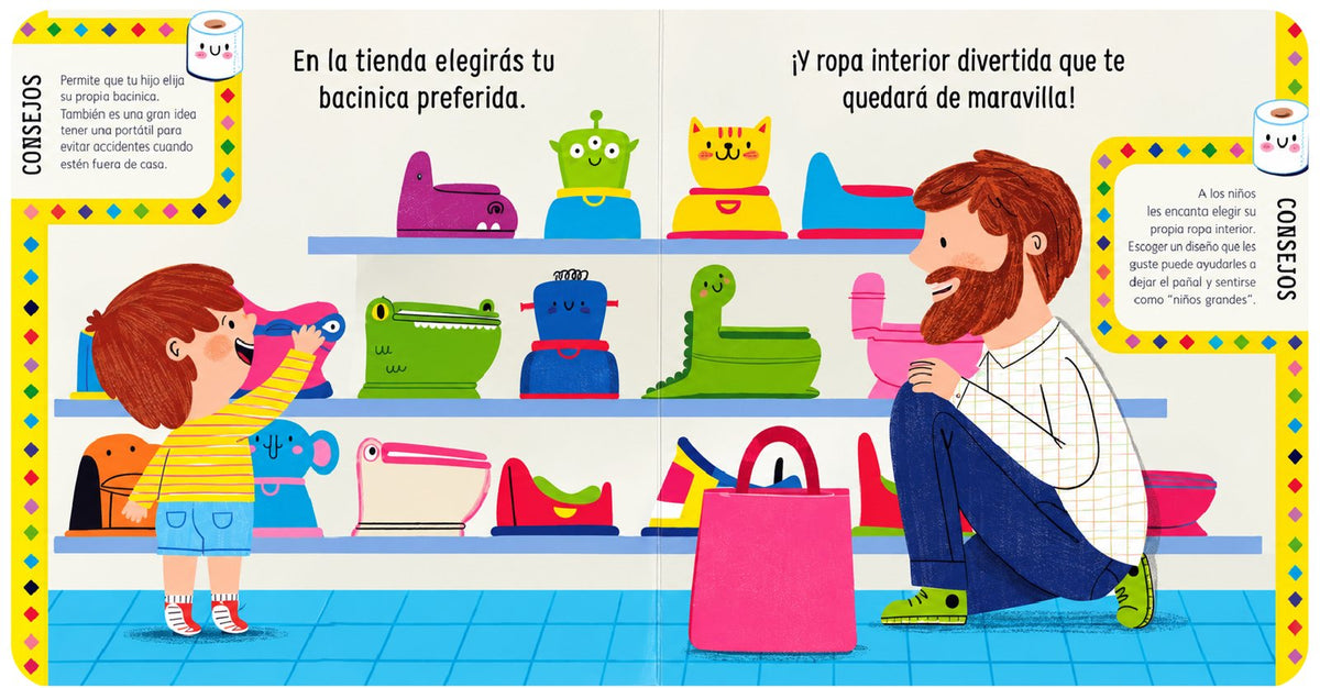 Libro ¡Hora de Ir al Baño! — interior