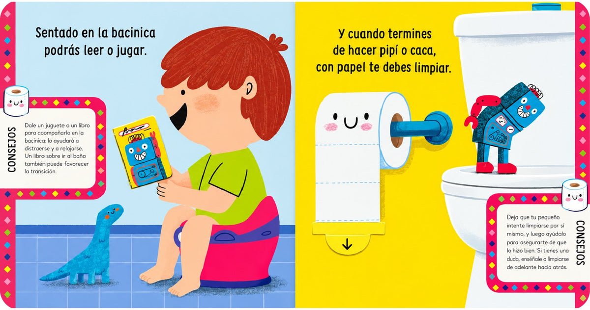 Libro ¡Hora de Ir al Baño! — interior