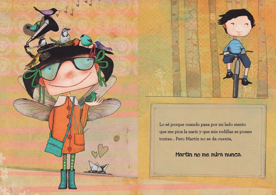 Libro Yo Voy Conmigo — interior