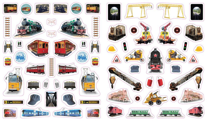 Stickers Reutilizables Trenes | EYELIKE – Mamá Porqué