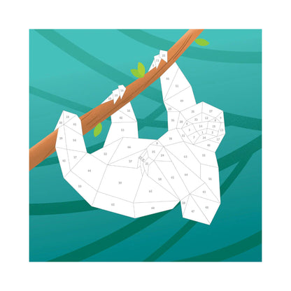 PAINT BY STICKER KIDS: RAINFOREST ANIMALS