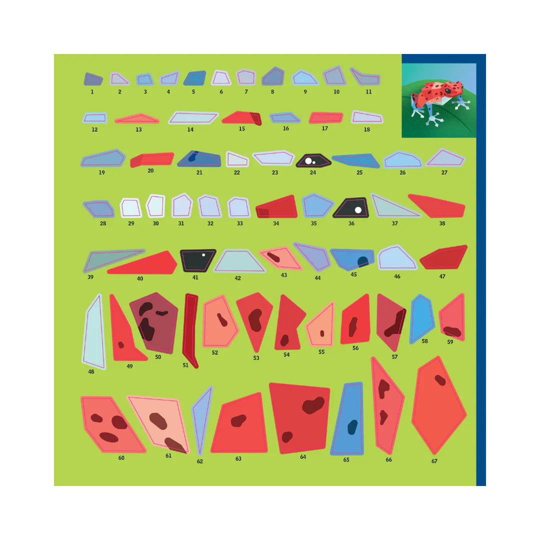 PAINT BY STICKER KIDS: RAINFOREST ANIMALS