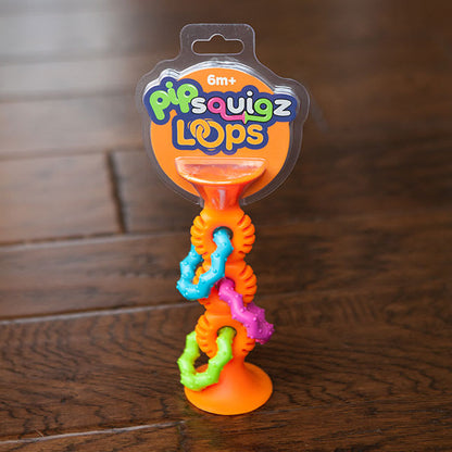 PIPSQUIGZ LOOPS NARANJO, MORDEDORES, SONAJEROS SENSORIALES