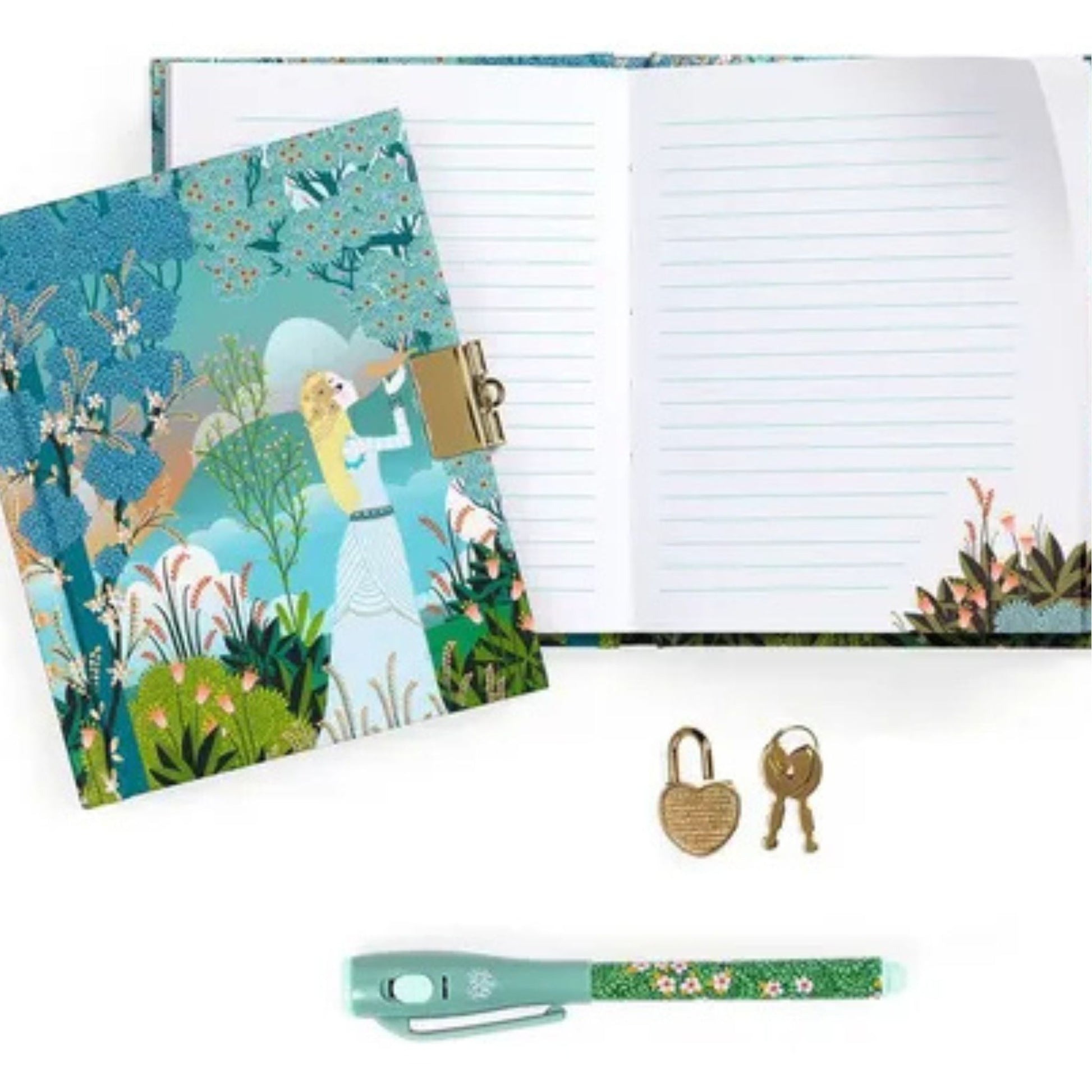 Diario Secreto Pequeño Charlotte con Lápiz Mágico Djeco