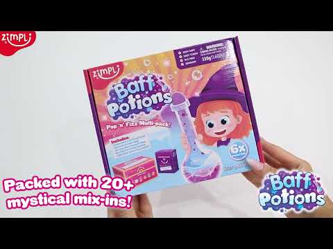 Kit Pociones Mágicas para el Baño – Colores y Espuma