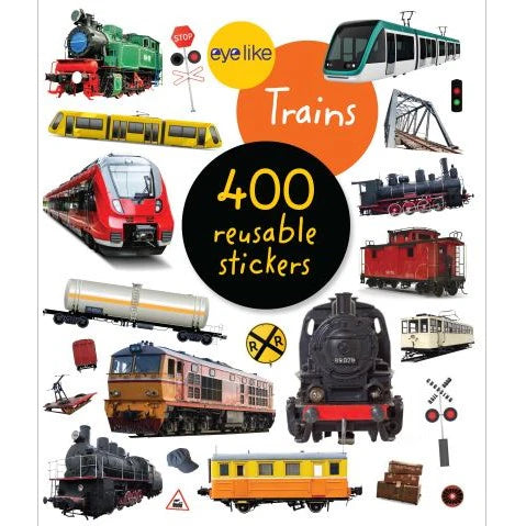 Stickers Reutilizables Trenes