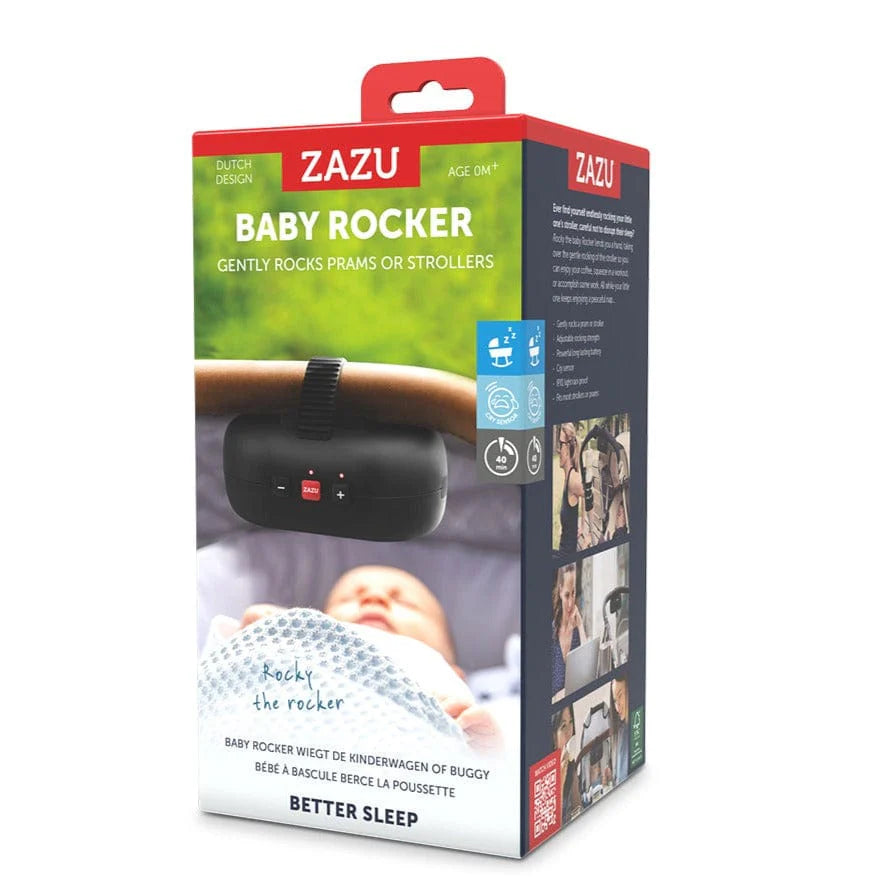 MECEDOR PORTÁTIL RECARGABLE PARA COCHES CON SENSOR DE LLANTO / BABY ROCKER