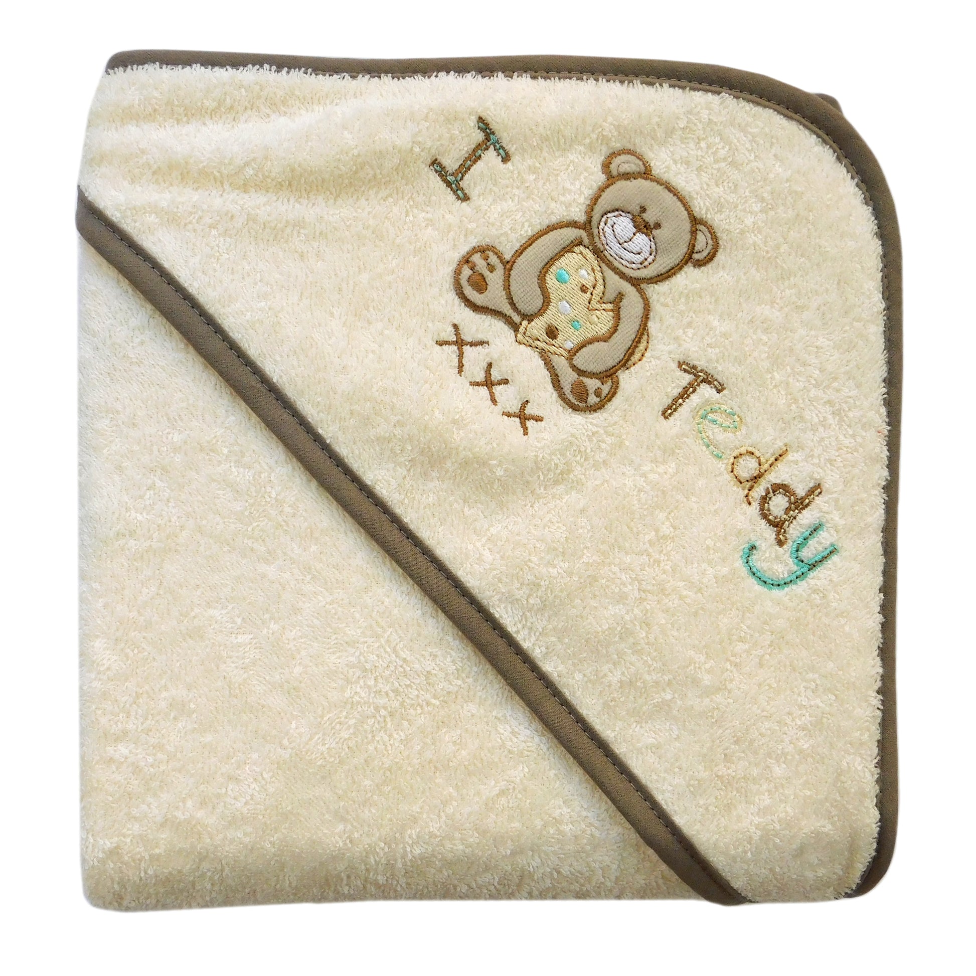 Una práctica toalla delantal para el baño del bebé