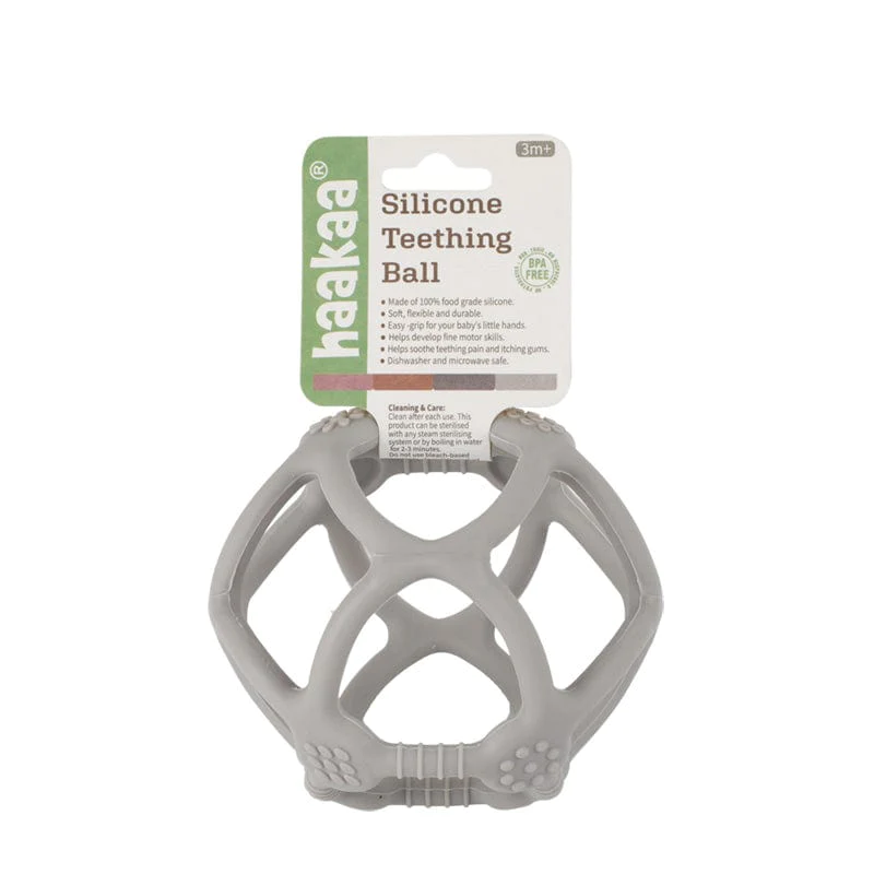MORDEDOR DE SILICONA PELOTA DE TEXTURAS HAAKAA